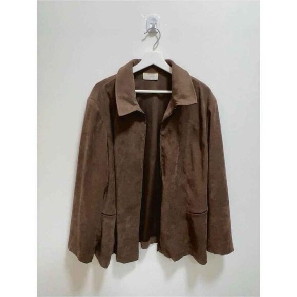 Brown Vintage Velvet Jacket - Picture 3 of 4